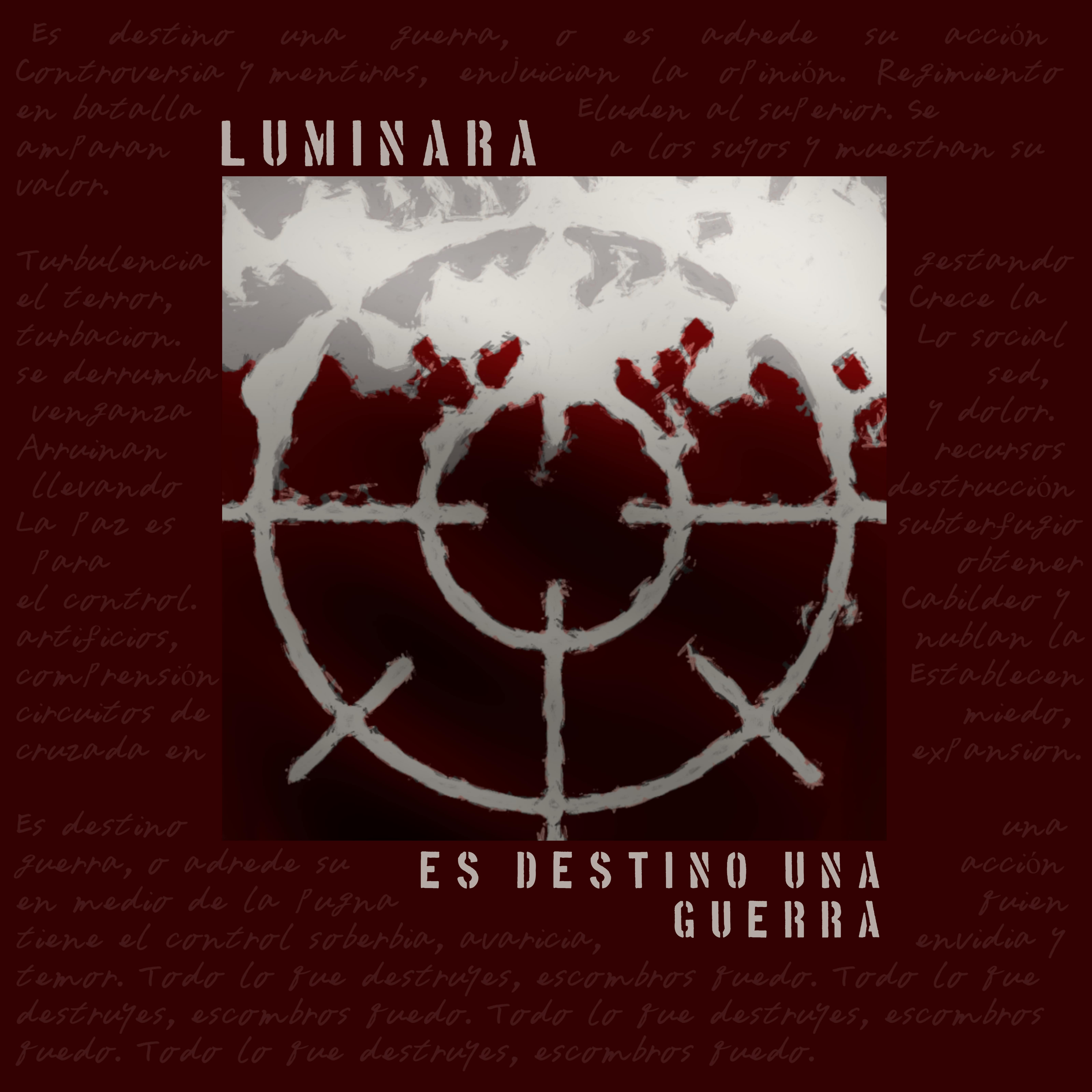 Luminara - Es Destino Una Guerra Art Cover