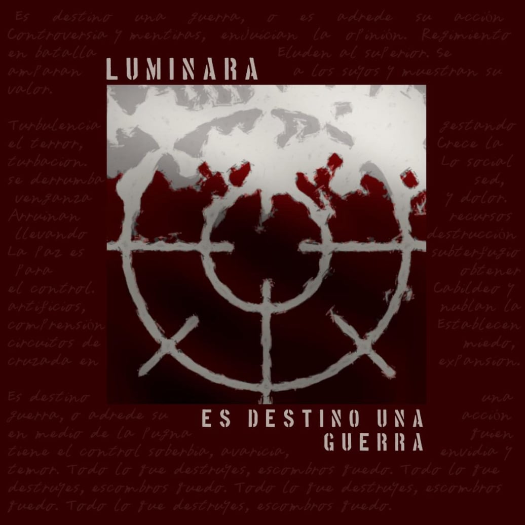 Luminara - Es Destino una Guerra - Art Cover