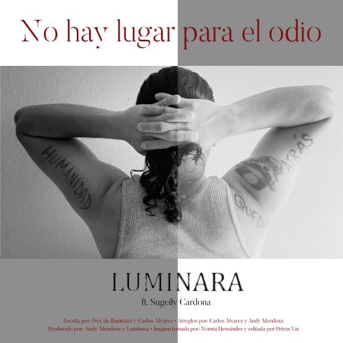 Art Cover - no hay lugar para el odio - Luminara